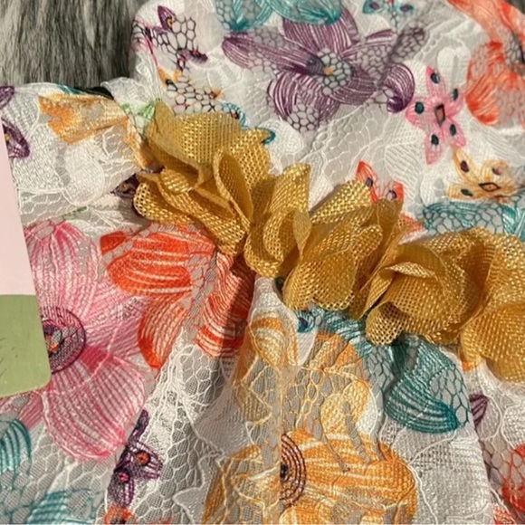 NWT Fitwarm Floral Lace Lined Dog Dress, Small - Picture 6 of 9